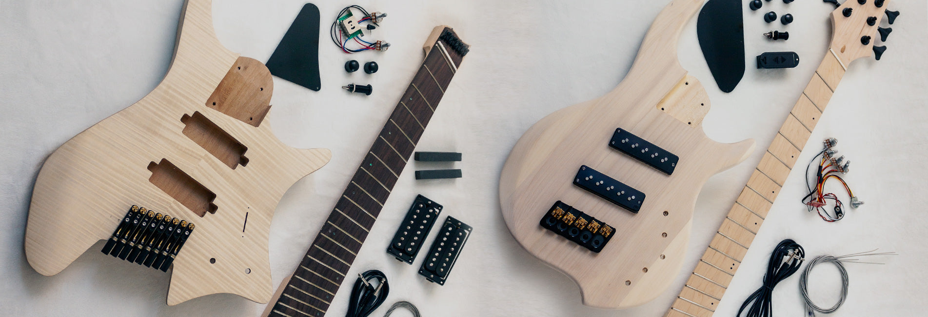 Guitar Kits for Building Electric & Bass Guitars