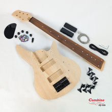 Load image into Gallery viewer, Fretless 6-String Electric Bass Kit